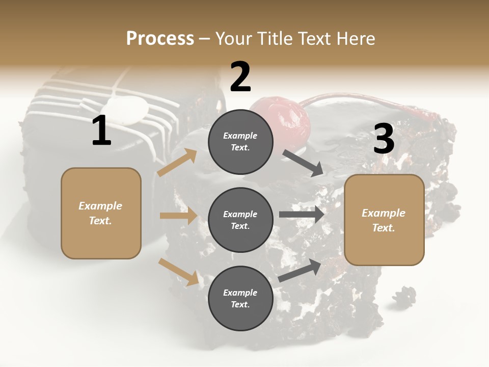 Drops Vegetarian Raspberry PowerPoint Template