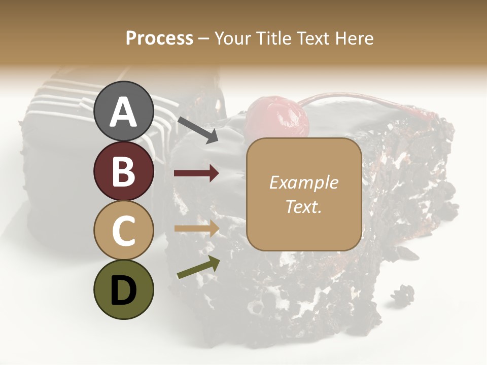 Drops Vegetarian Raspberry PowerPoint Template