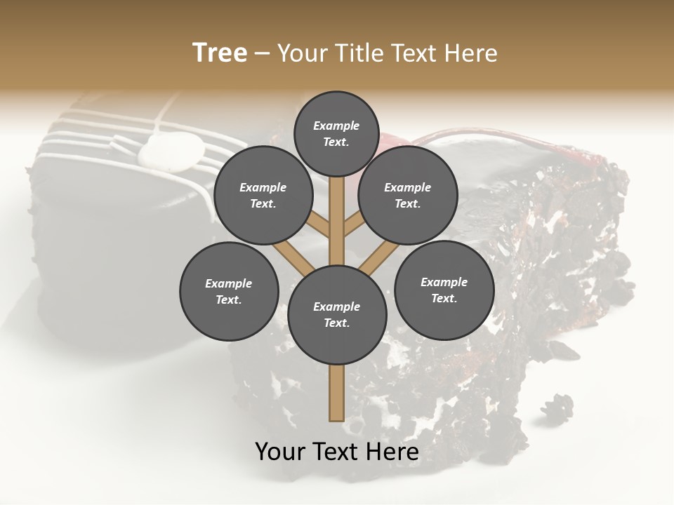 Drops Vegetarian Raspberry PowerPoint Template