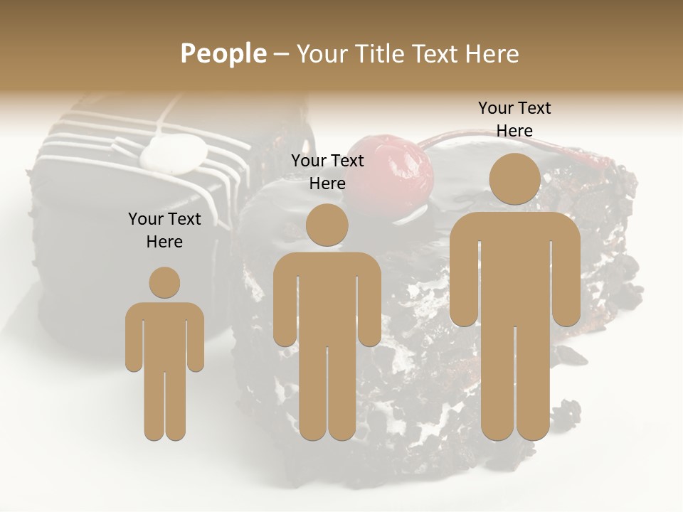 Drops Vegetarian Raspberry PowerPoint Template