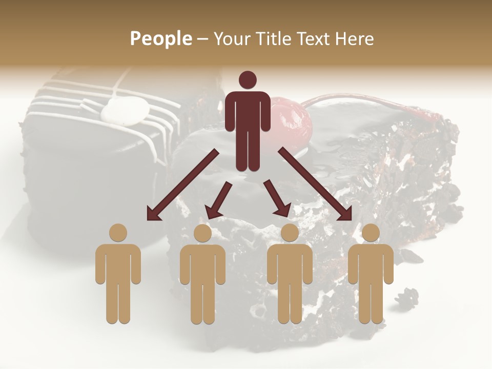 Drops Vegetarian Raspberry PowerPoint Template