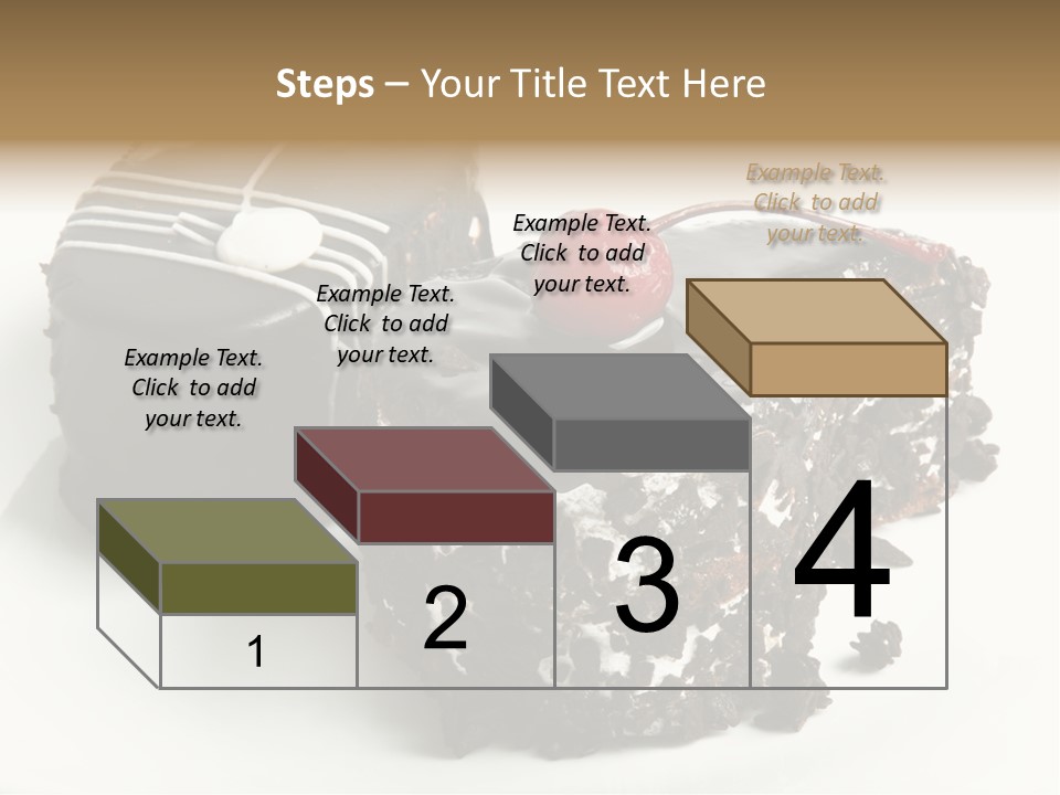 Drops Vegetarian Raspberry PowerPoint Template