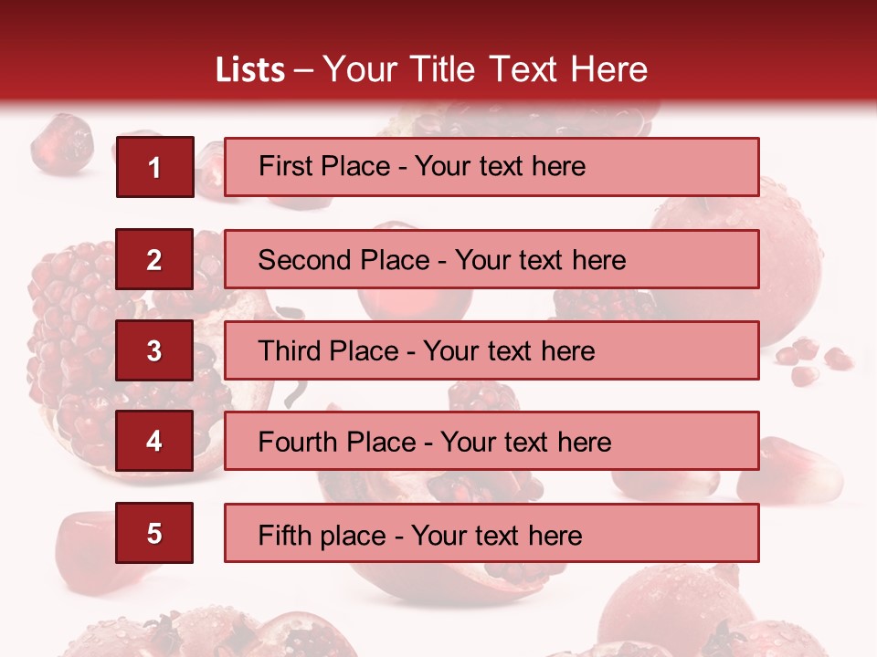 Half Core Arils PowerPoint Template