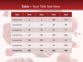 Half Core Arils PowerPoint Template