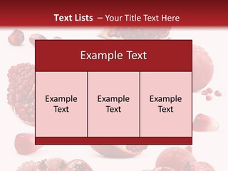 Half Core Arils PowerPoint Template