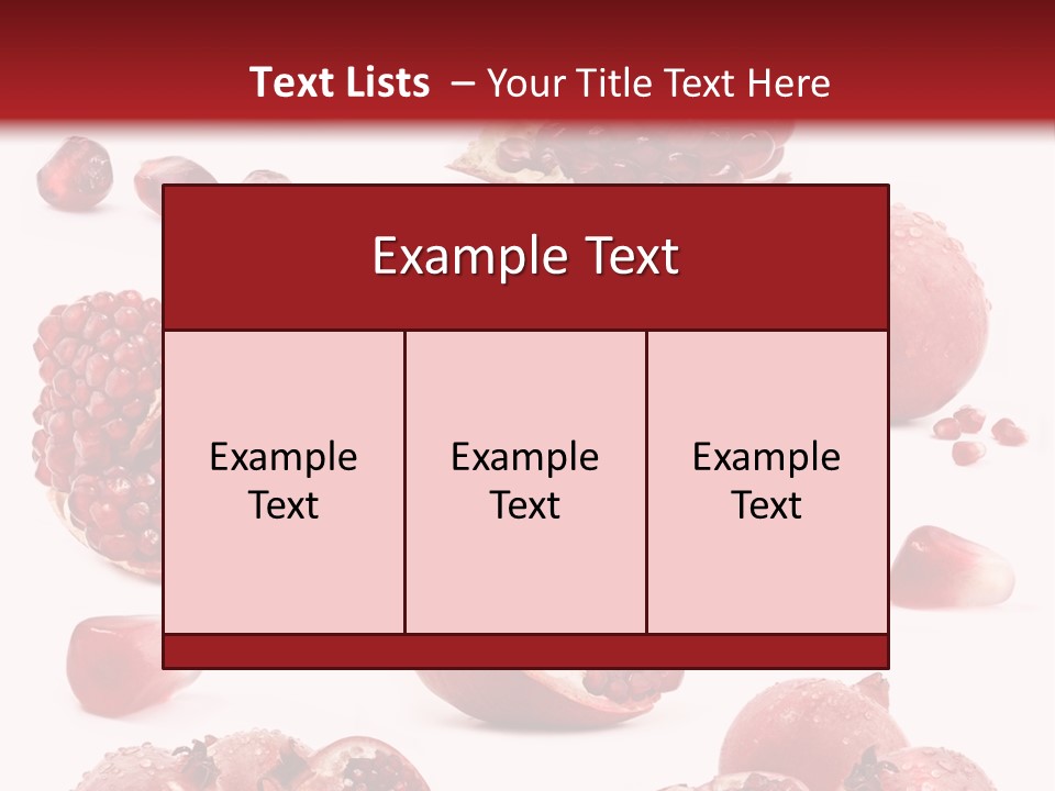 Half Core Arils PowerPoint Template
