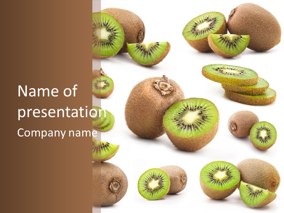 Food Organic Collection PowerPoint Template