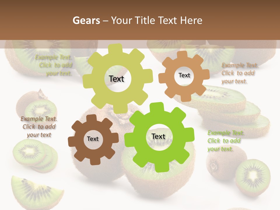 Food Organic Collection PowerPoint Template