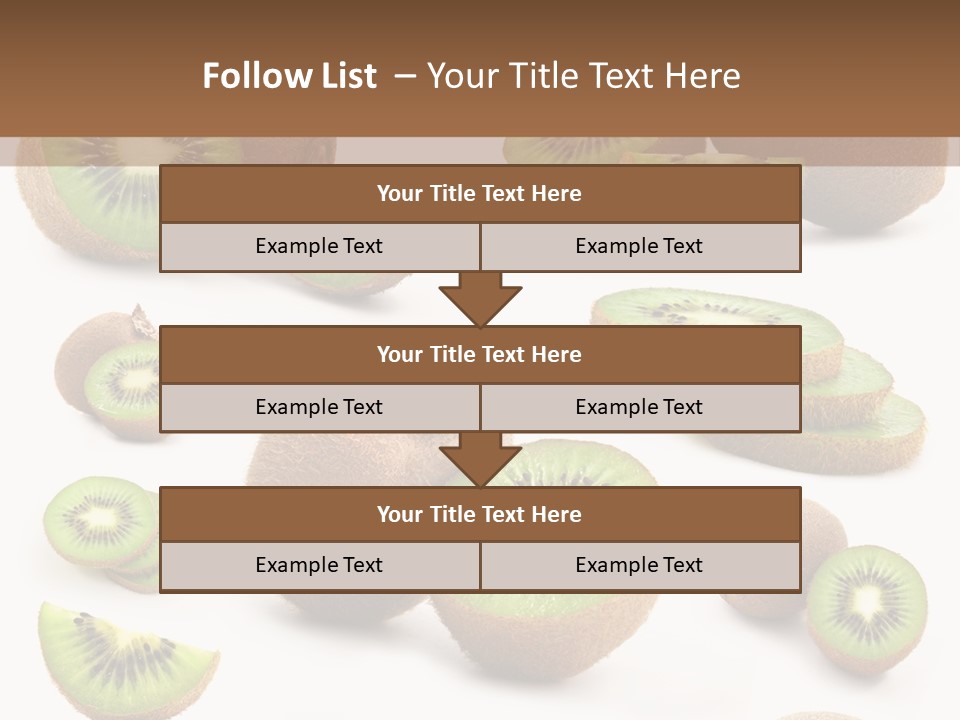 Food Organic Collection PowerPoint Template