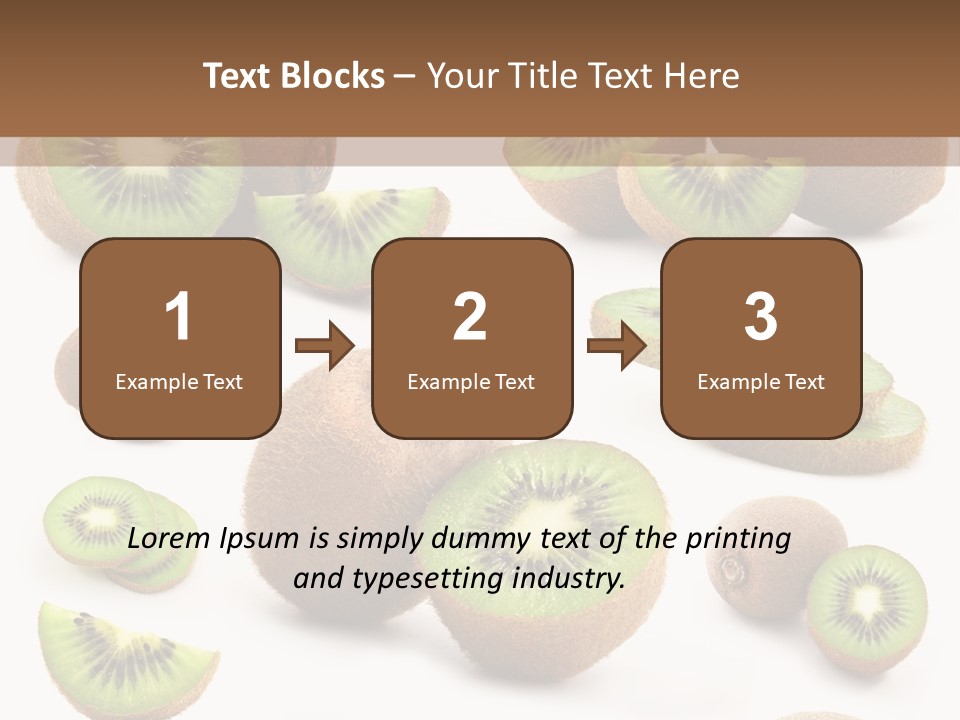 Food Organic Collection PowerPoint Template