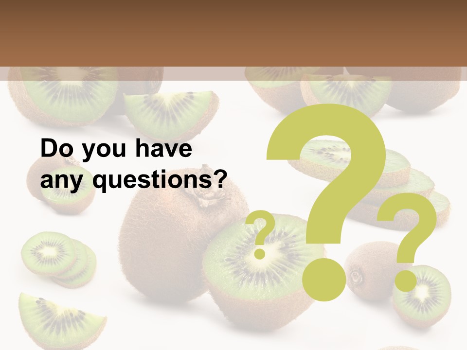 Food Organic Collection PowerPoint Template