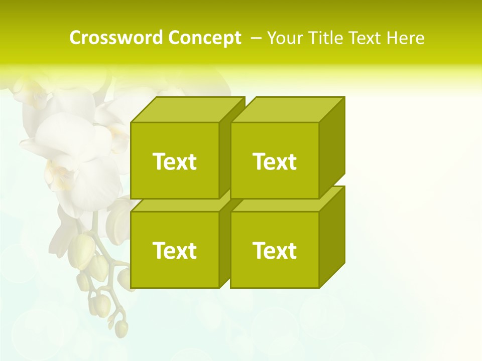 Exotic Flora Plant PowerPoint Template