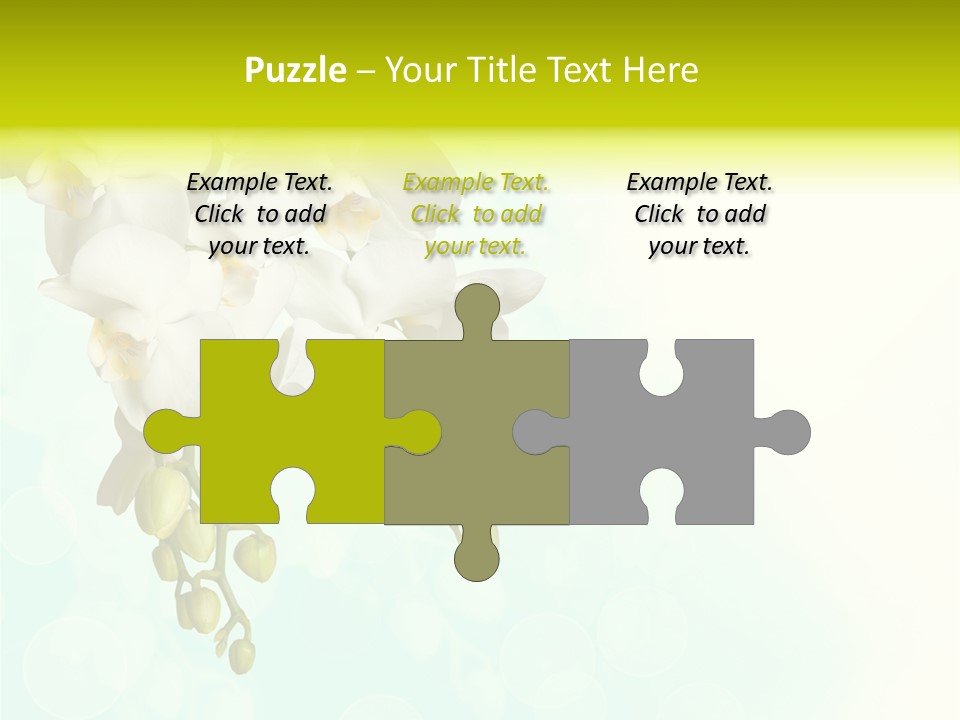 Exotic Flora Plant PowerPoint Template