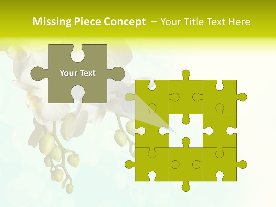 Exotic Flora Plant PowerPoint Template