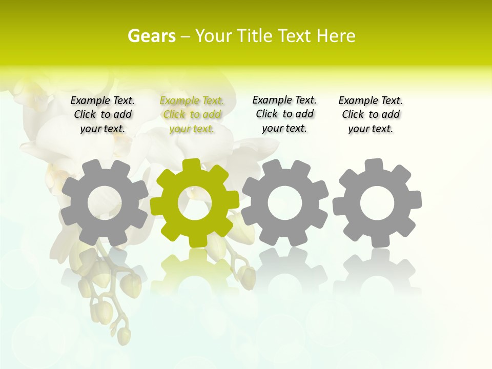 Exotic Flora Plant PowerPoint Template