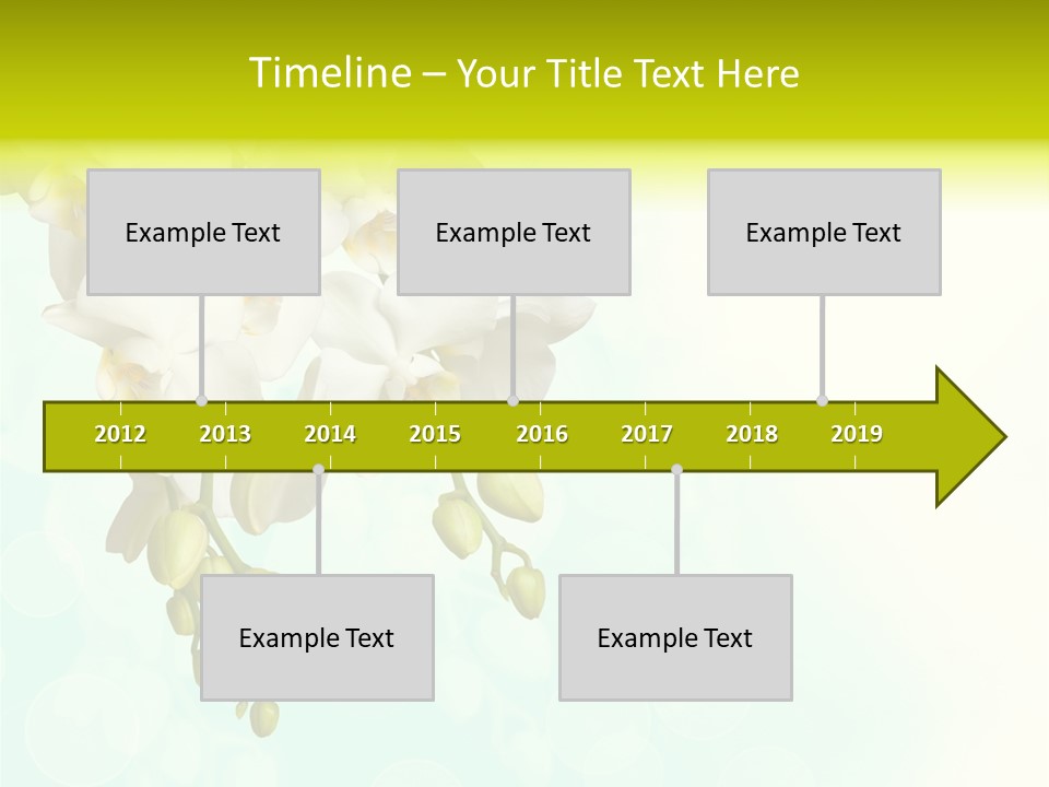 Exotic Flora Plant PowerPoint Template