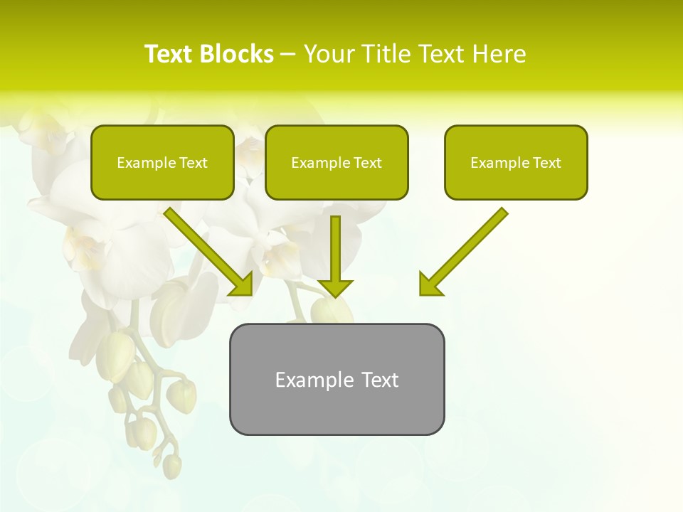 Exotic Flora Plant PowerPoint Template