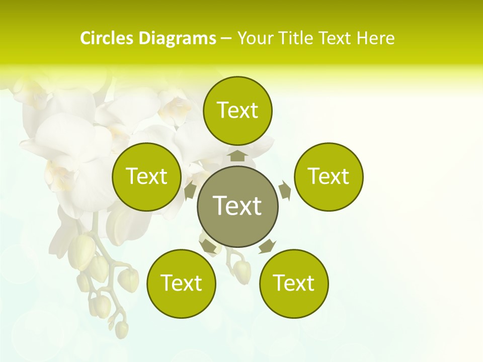 Exotic Flora Plant PowerPoint Template