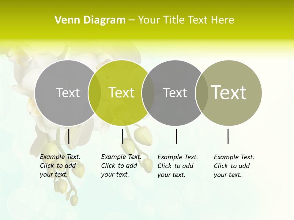 Exotic Flora Plant PowerPoint Template