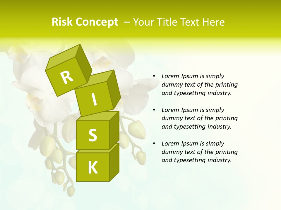 Exotic Flora Plant PowerPoint Template