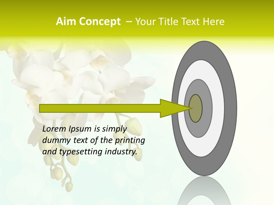 Exotic Flora Plant PowerPoint Template