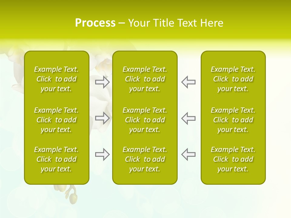 Exotic Flora Plant PowerPoint Template
