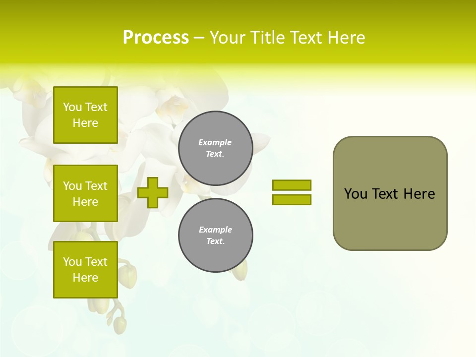 Exotic Flora Plant PowerPoint Template