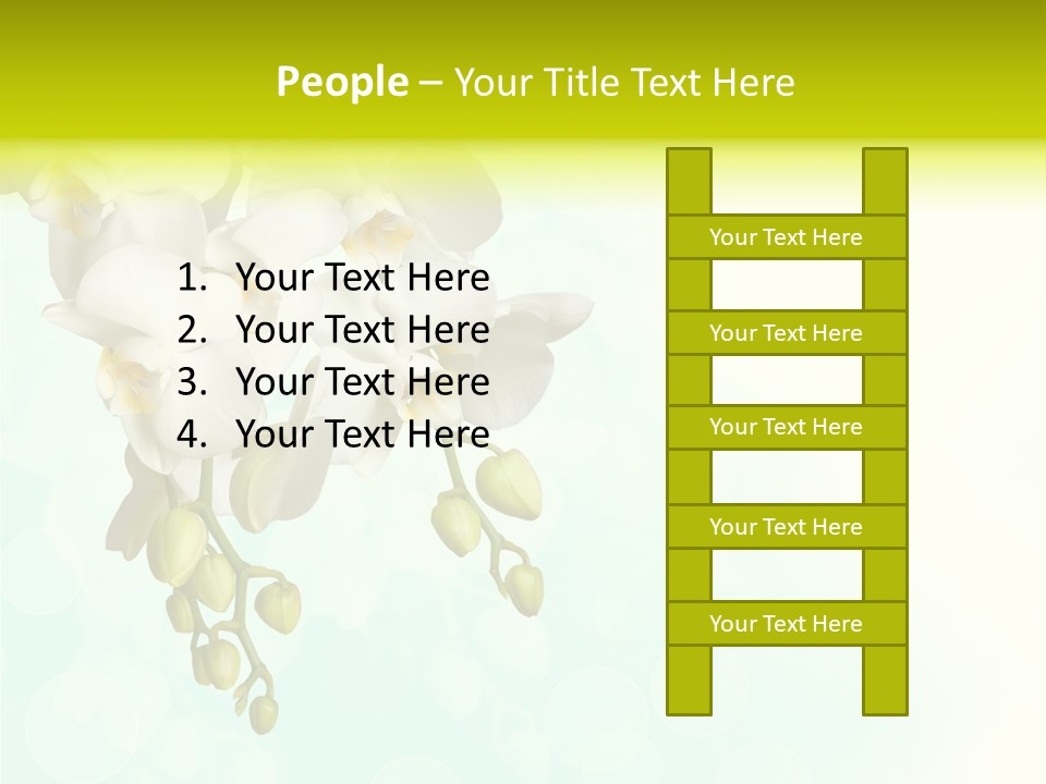 Exotic Flora Plant PowerPoint Template