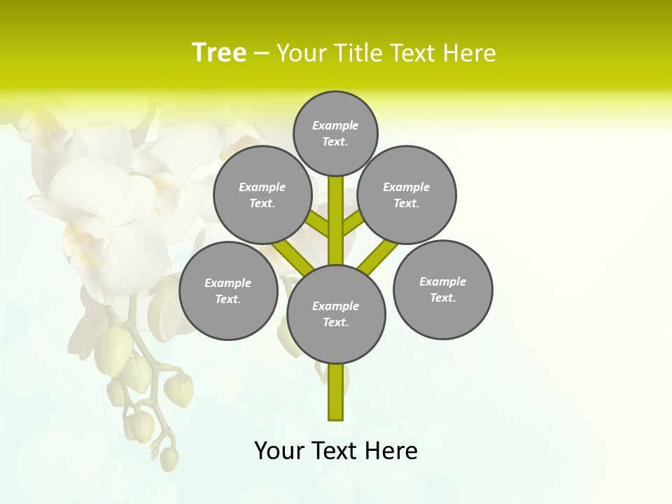 Exotic Flora Plant PowerPoint Template