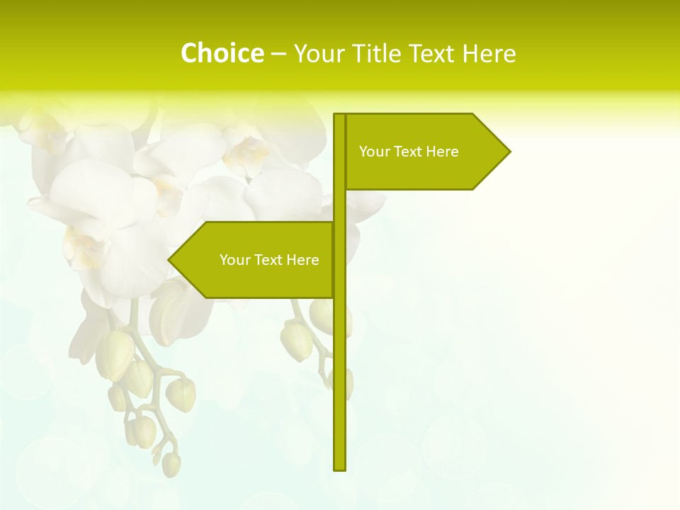 Exotic Flora Plant PowerPoint Template