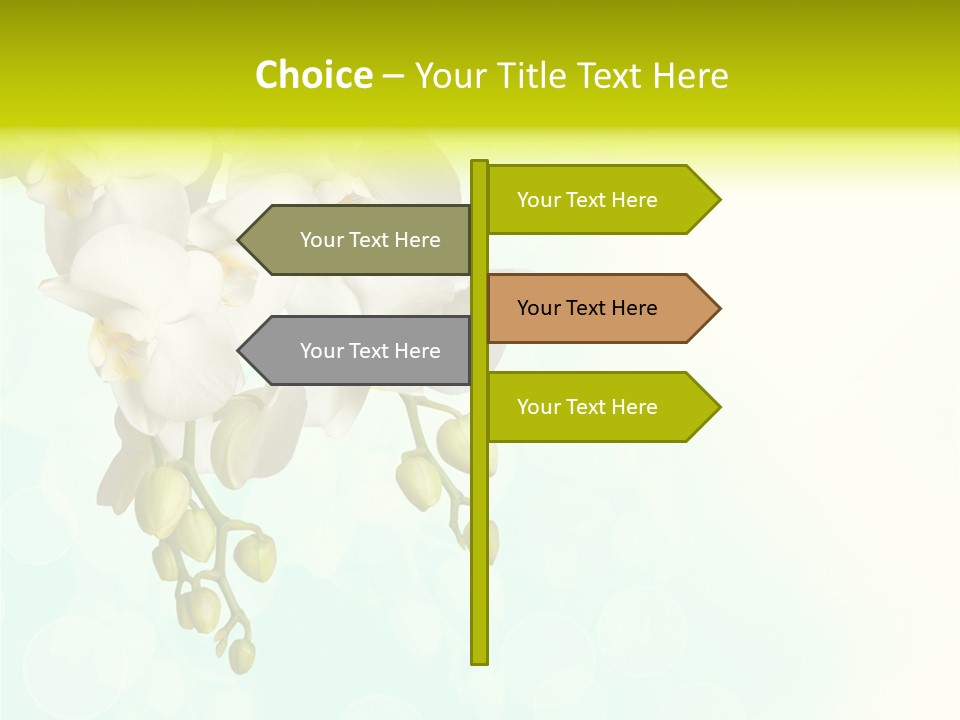 Exotic Flora Plant PowerPoint Template