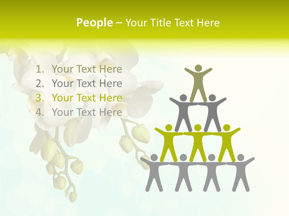 Exotic Flora Plant PowerPoint Template