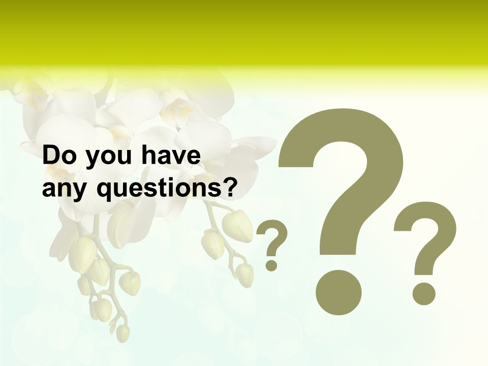 Exotic Flora Plant PowerPoint Template