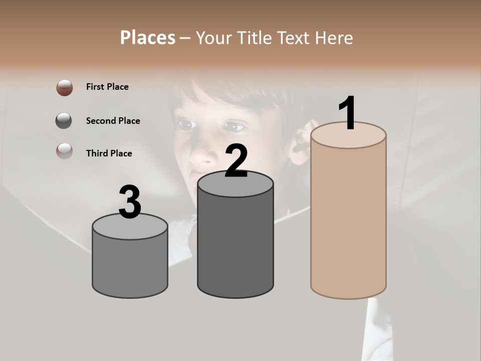 Male Education Curiosity PowerPoint Template