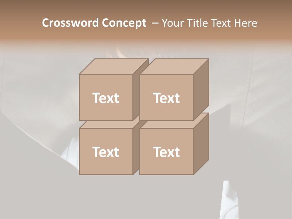 Male Education Curiosity PowerPoint Template