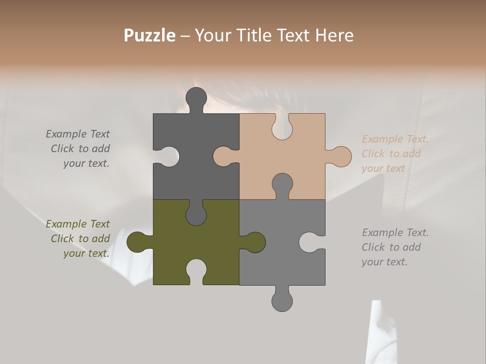 Male Education Curiosity PowerPoint Template