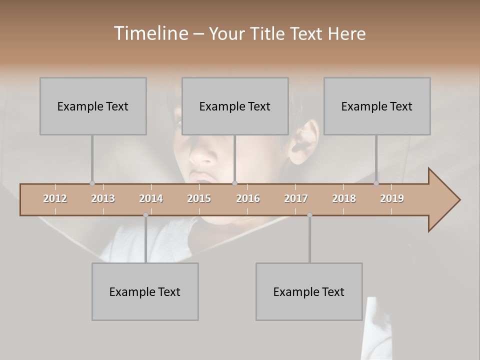 Male Education Curiosity PowerPoint Template