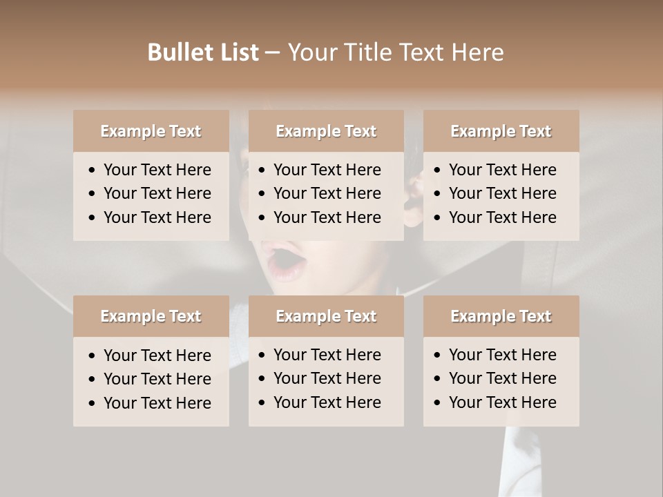 Male Education Curiosity PowerPoint Template