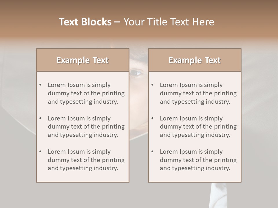 Male Education Curiosity PowerPoint Template