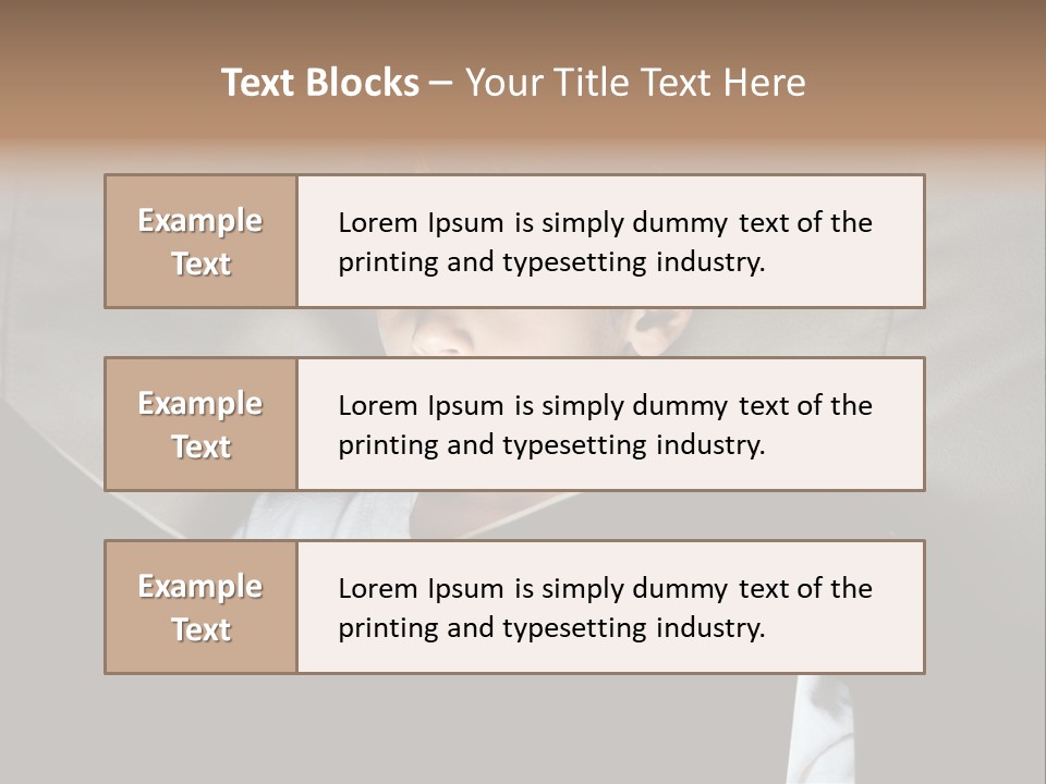 Male Education Curiosity PowerPoint Template