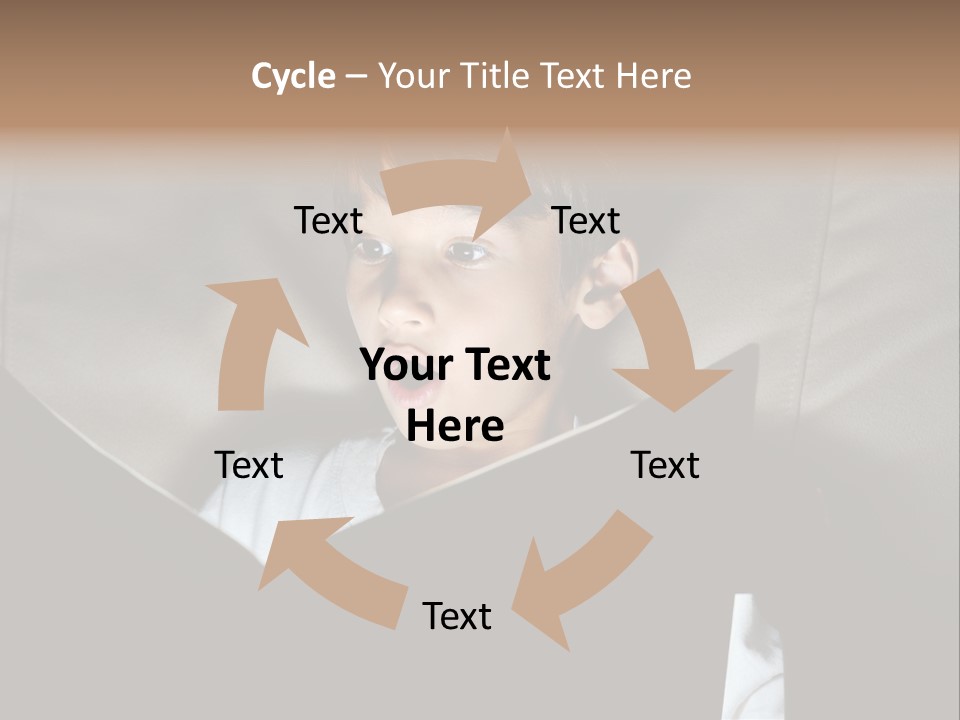 Male Education Curiosity PowerPoint Template