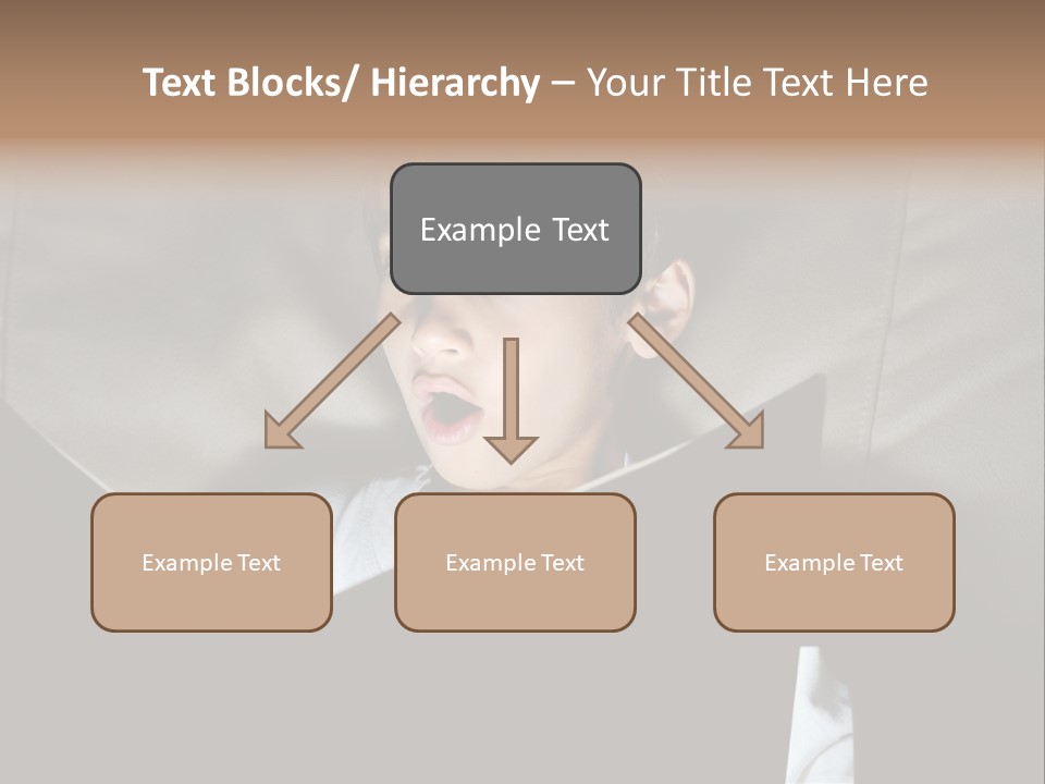 Male Education Curiosity PowerPoint Template