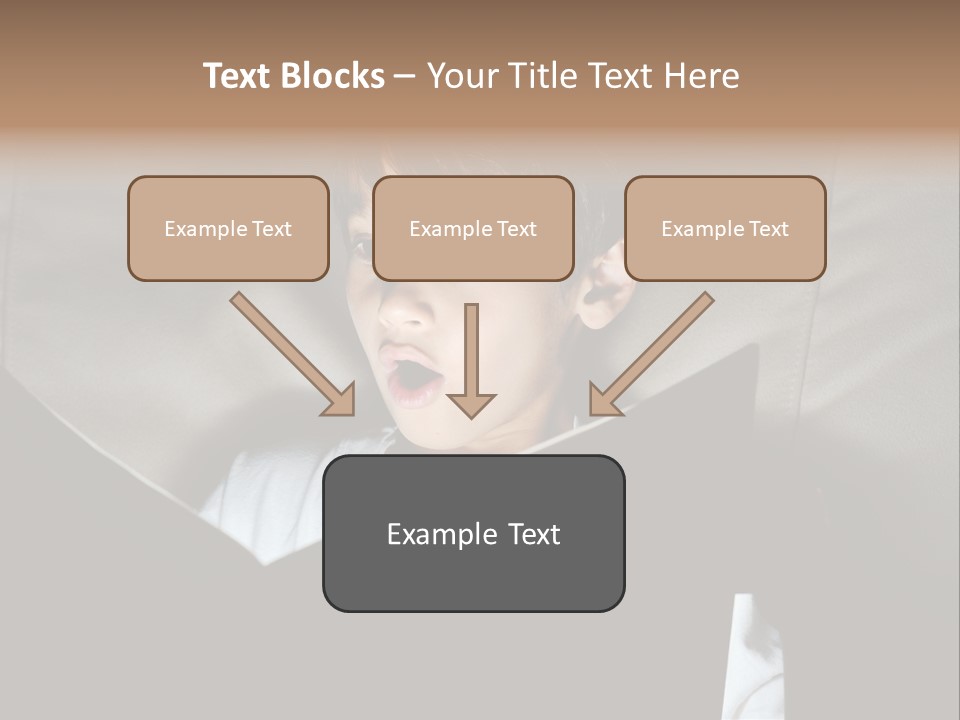 Male Education Curiosity PowerPoint Template