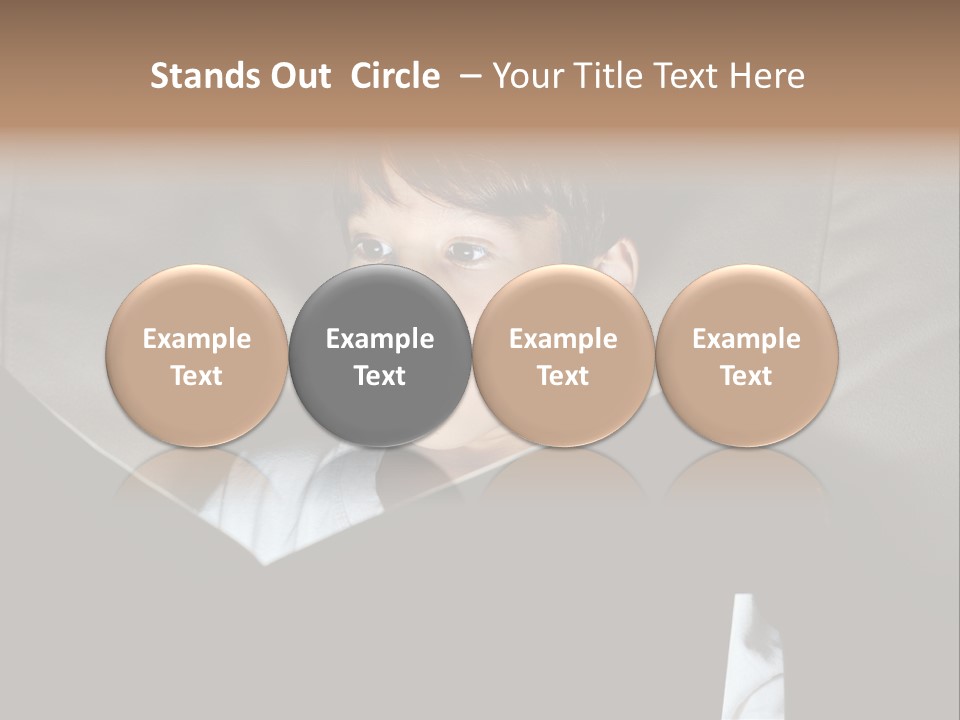 Male Education Curiosity PowerPoint Template