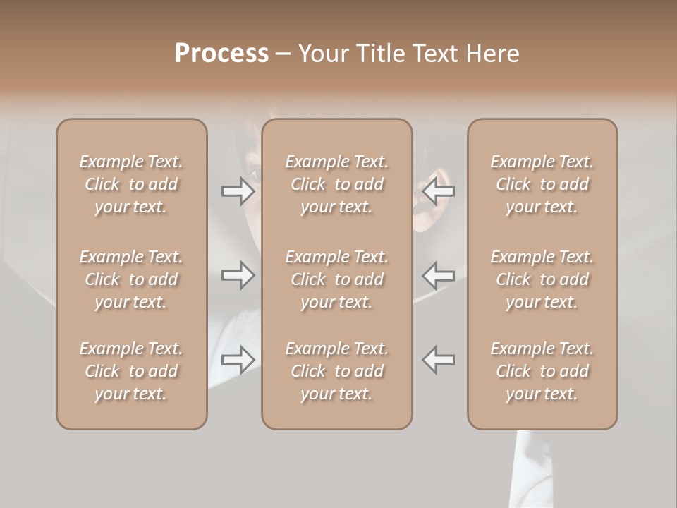 Male Education Curiosity PowerPoint Template