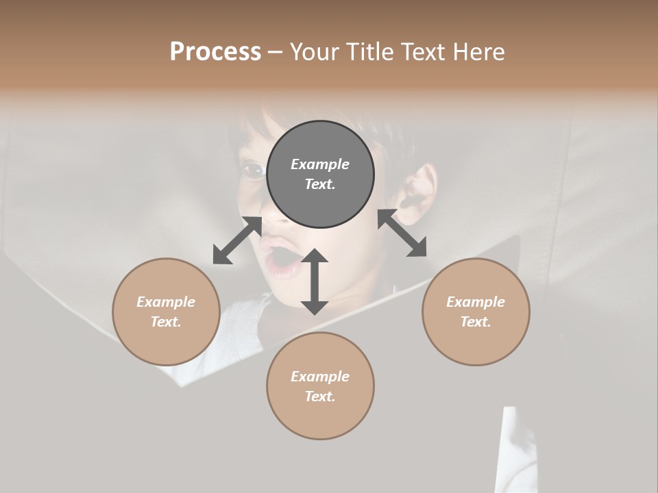 Male Education Curiosity PowerPoint Template