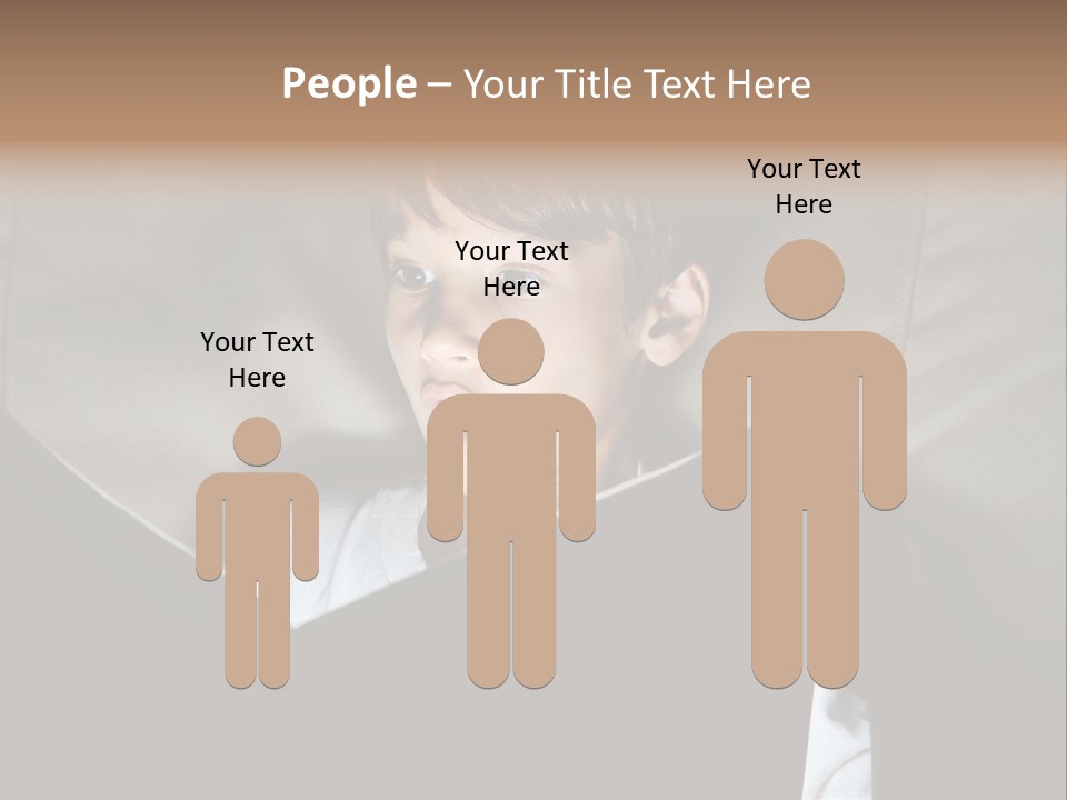 Male Education Curiosity PowerPoint Template