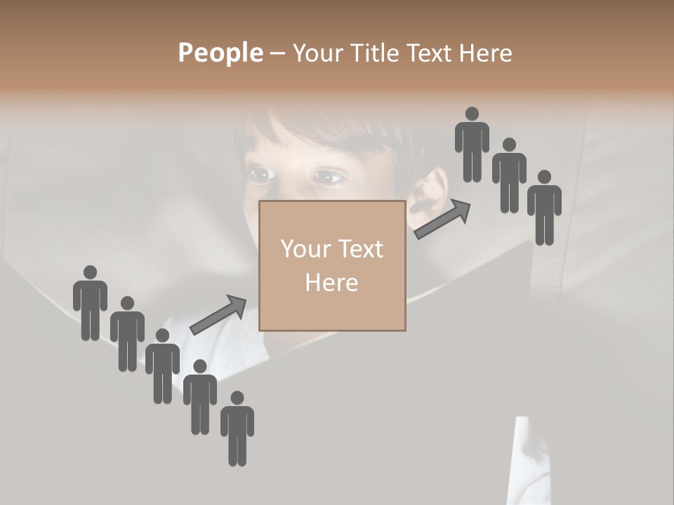 Male Education Curiosity PowerPoint Template