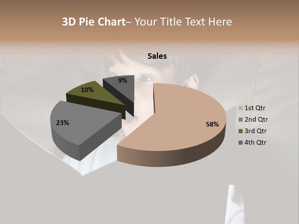 Male Education Curiosity PowerPoint Template
