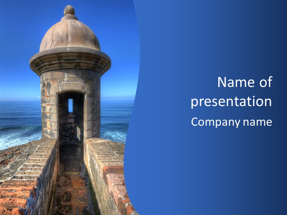 Lookout Site Hispanic PowerPoint Template